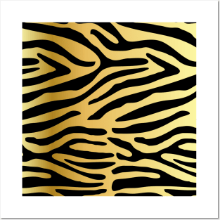 Tiger Pattern Posters and Art